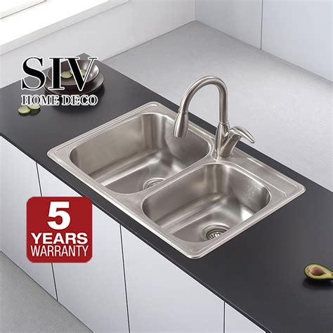 kitchen sink brands philippines|Double Bowl .
